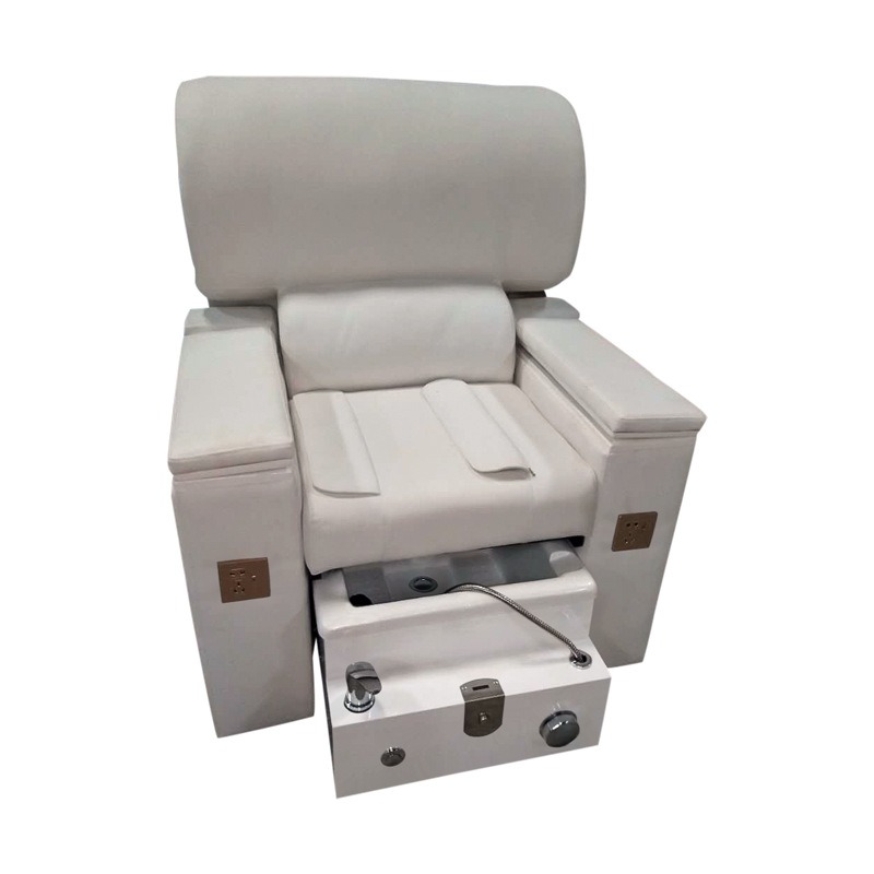 Modern Nail Salon Furniture Foot Spa Massage Electric Manicure Pedicure Chairs Luxury No Plumbing Pedicure Chair with Basin - Image 4