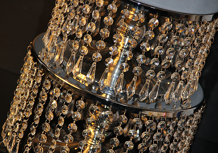 Crystal Flower Stand Wedding Centerpiece Artificial Flower Ball Stand Cake Stand Centerpieces for Wedding Table Decoration - Image 6