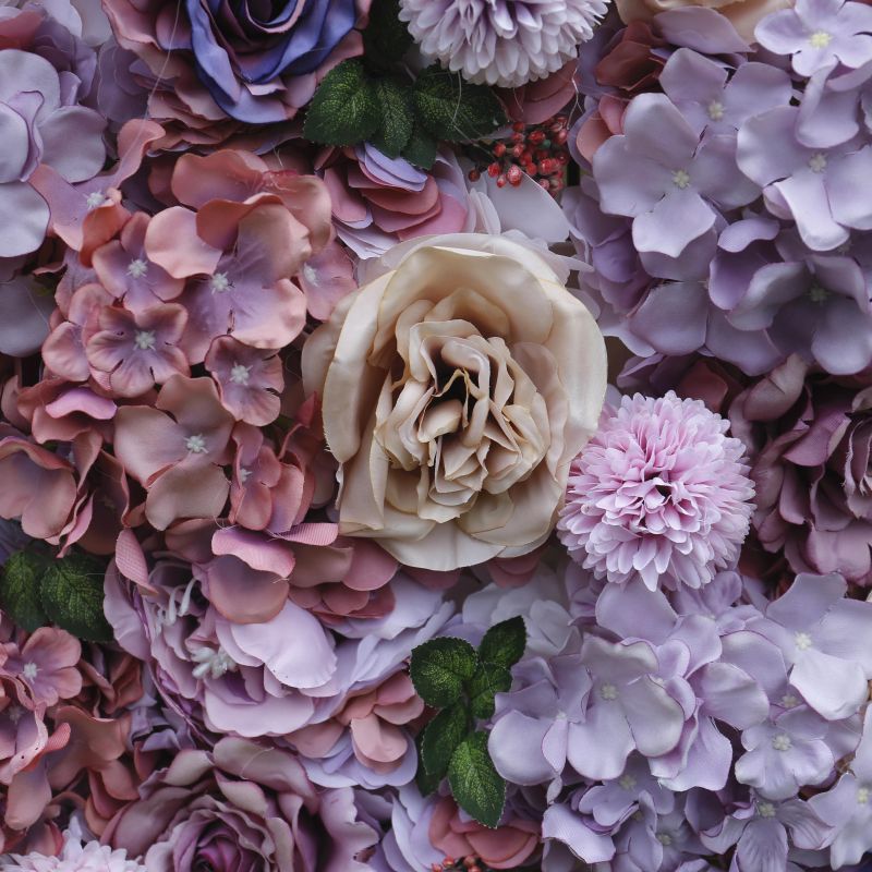 Hot Sale 3d Flower Wall Wedding Event Floral Backdrop Artificial Rose Flower Wall Panel For Garden Wedding Home Party Decoration - Image 6