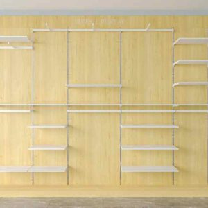 Custom wooden display supermarket racks shelves store shelf wall rack grocery store display racks for sale