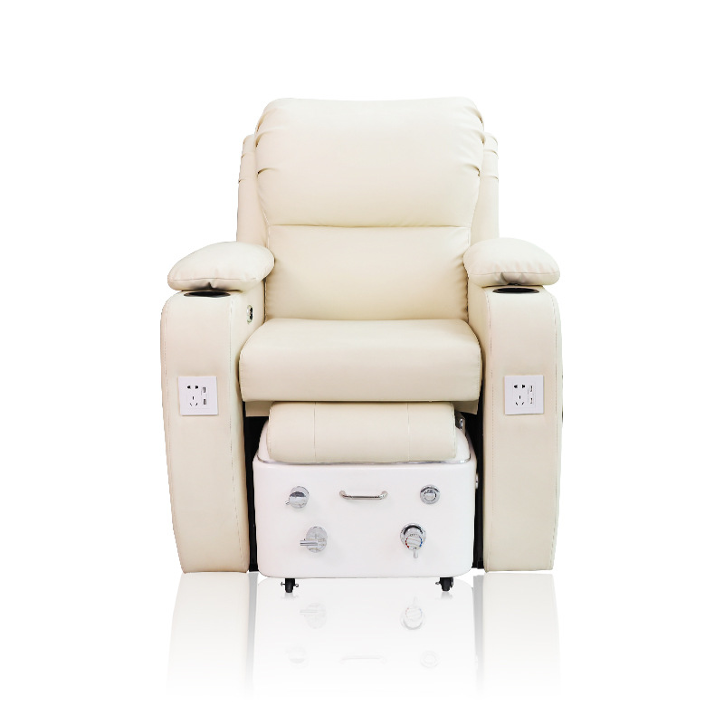 Modern Nail Salon Furniture Foot Spa Massage Electric Manicure Pedicure Chairs Luxury No Plumbing Pedicure Chair with Basin - Image 5