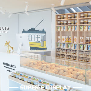 Morden Style Fast Food Kiosk Indoor Shopping Mall Coffee Kiosk Shop Sale Metal Frame Food Portable Restaurant Display Station