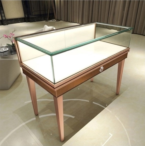 Jewelry interior display showcase design, jewellery shop interior decoration wholesale, shop design jewel showroom - Image 2