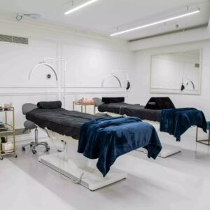 Salon Furniture 3 4 Motors Electric Facial Beauty Salon Bed Medical Spa Massage Treatment Podiatry Chair Aesthetic Tattoo Bed