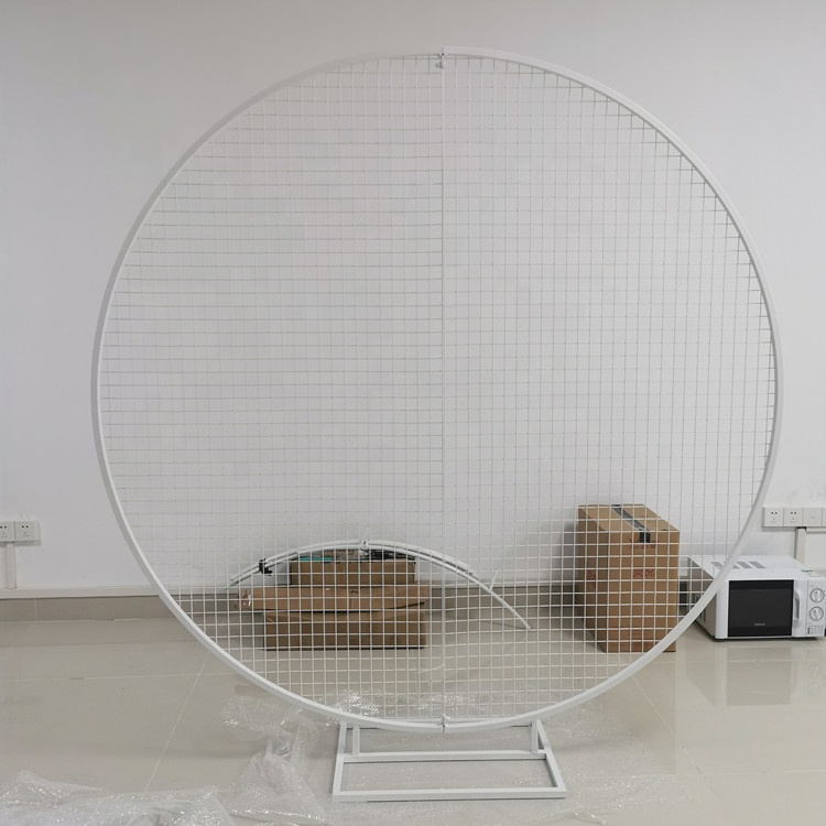 Wholesale Fashion Mesh Round Arch Backdrop Wedding Arch Stand Round Circle Backdrop for Wedding Decorations/ - Image 6