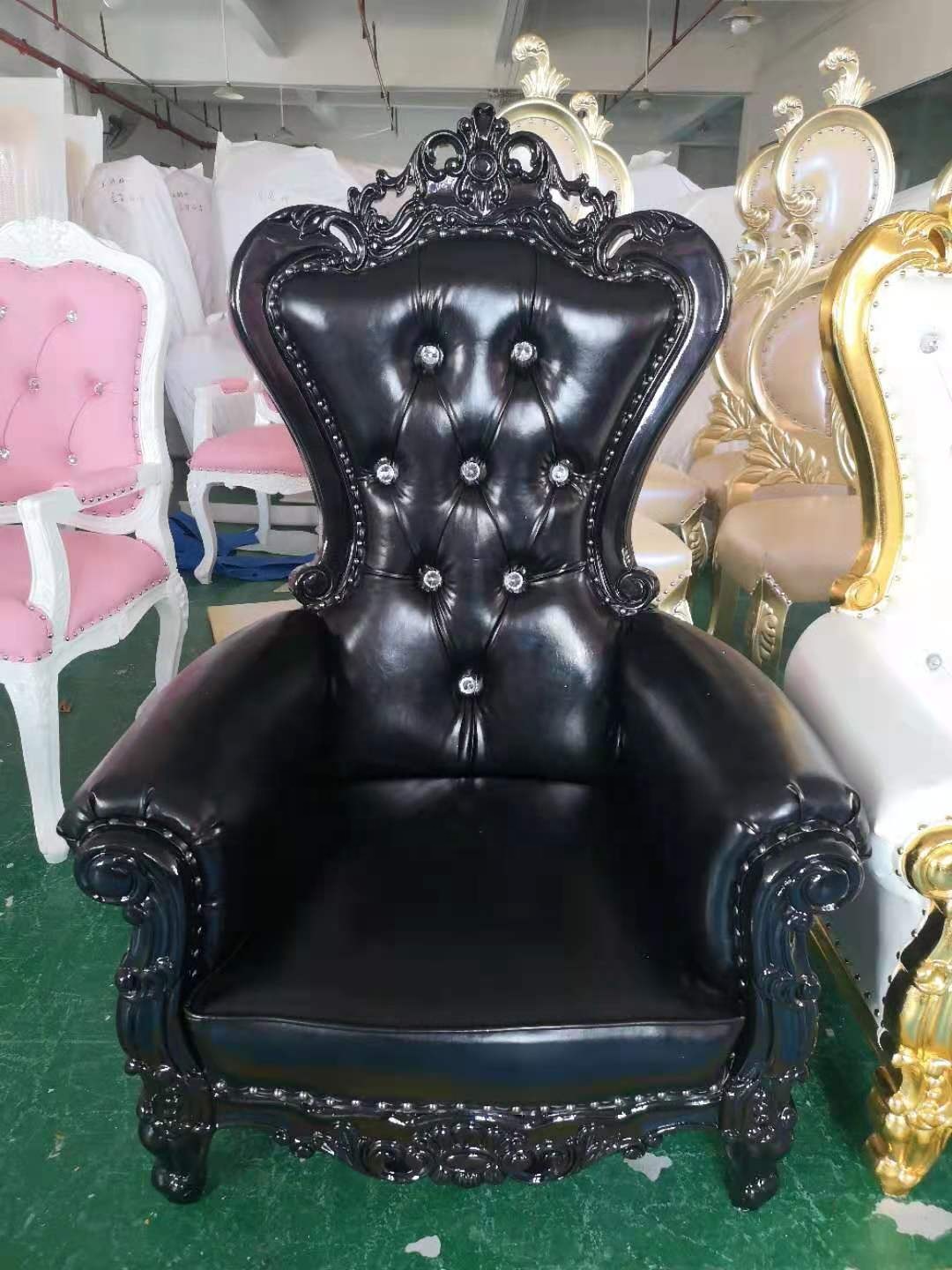 Wholesale High Quality Luxury For Decorating The Wedding Kids Throne Chair For Party - Image 5