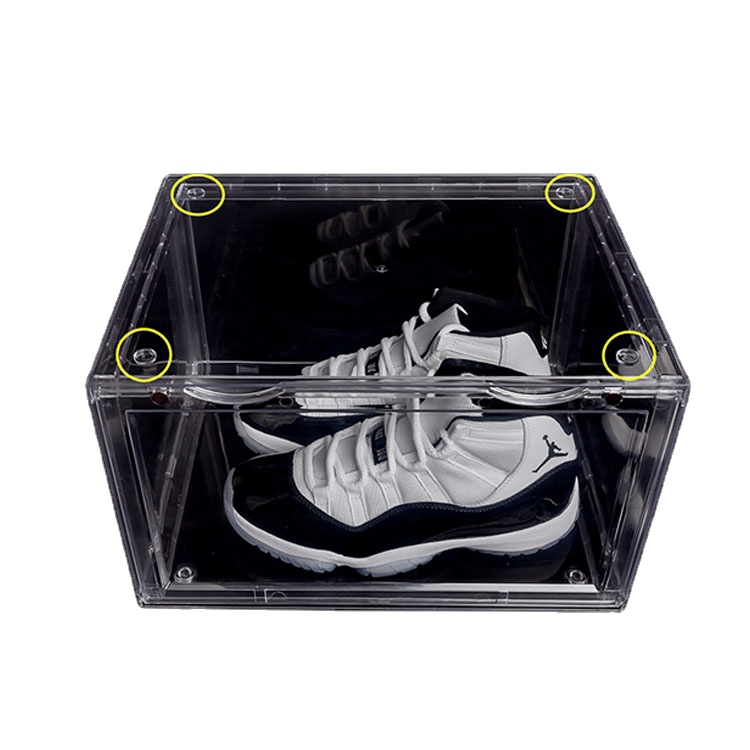 Wholesale Shop Shoe Clear Cases Transparent Acrylic Shoe Display Boxes - Image 6