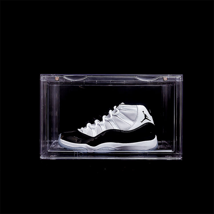 Wholesale Shop Shoe Clear Cases Transparent Acrylic Shoe Display Boxes - Image 4