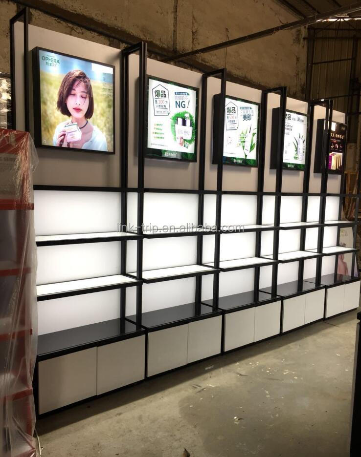Makeup Shop Display Stand Equipment Cosmetic Store Racks Shelf - Image 6