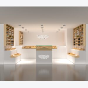 Commercial Desserts Bakery Shop Decoration Custom Coffee Sweet Store Display Counter Bakery Cake Shop Furniture