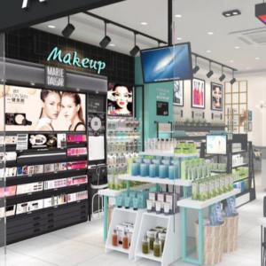 Cosmetics Beauty Shop Skincare Shop Display Stand Shelf Beauty Salon Display Cabinet Rack Makeup Cosmetic Product Display Racks