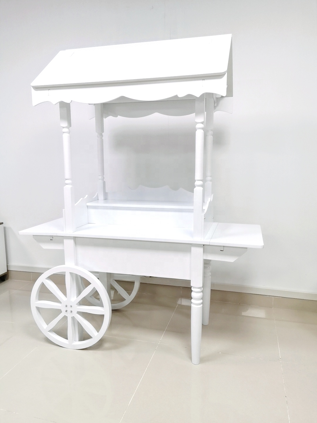 Hot Sale Cake Dessert Table Wooden Candy Cart for Wedding Party Decorations - Image 5